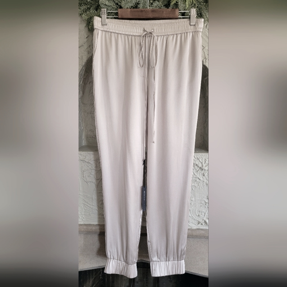 Nwt 100% Silk Jogger By Beautiful People Clothing